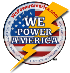 We Power America Logo